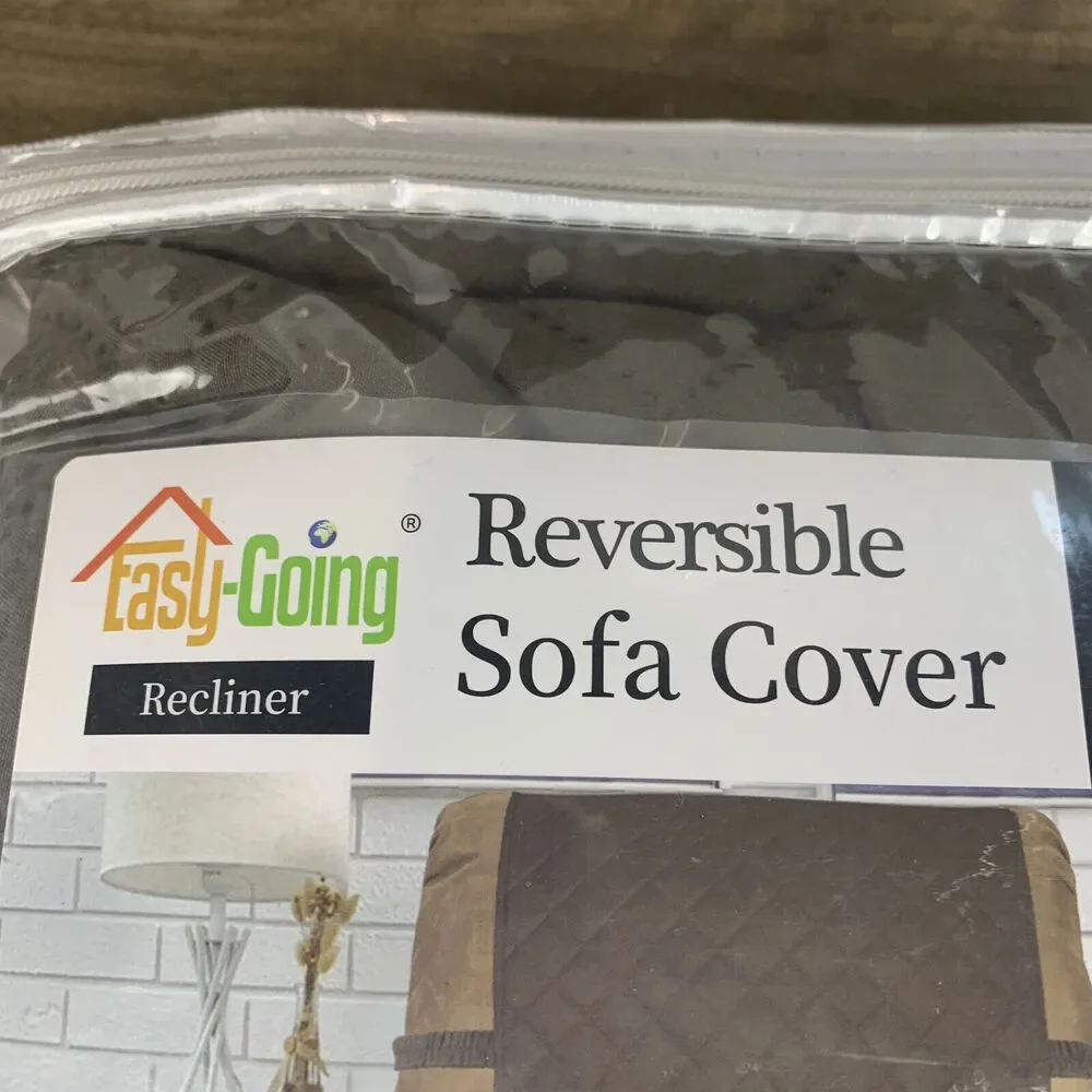 Recliner Chair Slipcover Reversible Sofa Cover Water Resistant Couch Cover